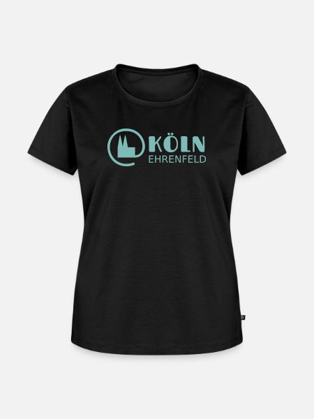 @Köln Ehrenfeld - Frauen Premium Bio T-Shirt - Schwarz