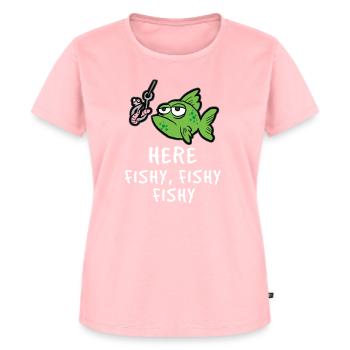fishing - Women's Premium Organic T-shirt - rose - Front - AI Model Female 172 dark (172cm)