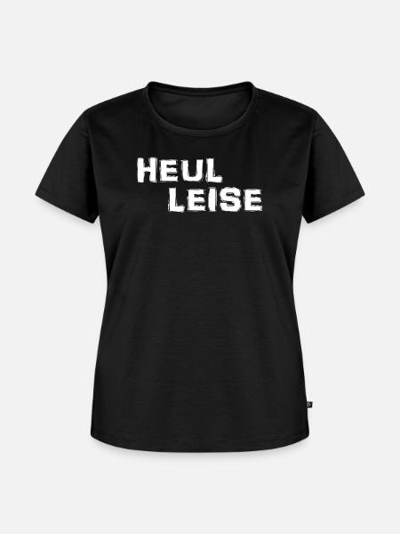Heul Leise - Frauen Premium Bio T-Shirt - Schwarz