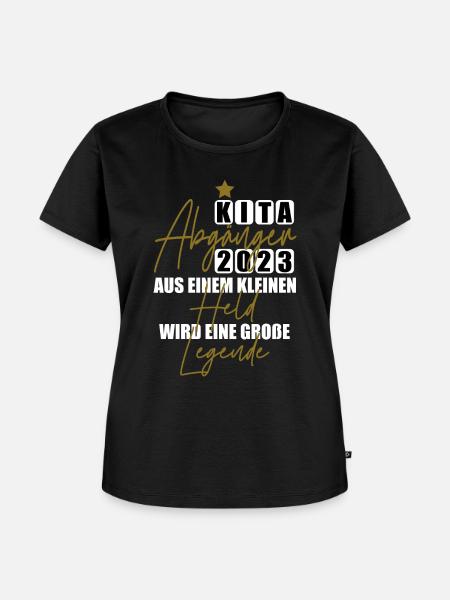 Kita Held - Frauen Premium Bio T-Shirt - Schwarz