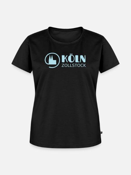 Köln Zollstock mein Veedel - Frauen Premium Bio T-Shirt - Schwarz