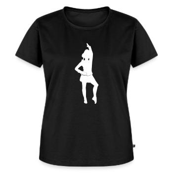Karneval Garde Tanzen - Frauen Premium Bio T-Shirt - Schwarz - Vorne - Selfina (174cm)