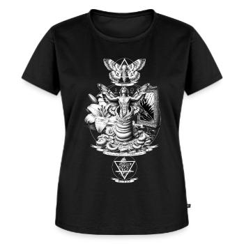 The Alchemy of Becoming - Women's Premium Organic T-shirt - black - Front - Selfina (174cm)