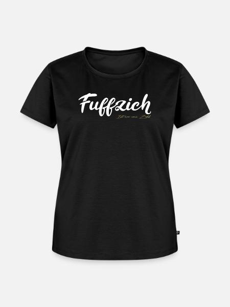 Fuffzich Ist Nur eine Zahl - Frauen Premium Bio T-Shirt - Schwarz