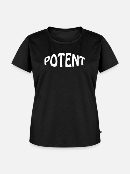 POTENT - Frauen Premium Bio T-Shirt - Schwarz