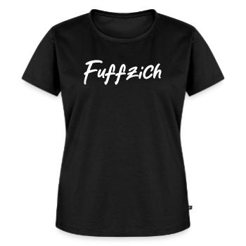 Fuffzich 50. Geburtstag  - Frauen Premium Bio T-Shirt - Schwarz - Vorne - Selfina (174cm)