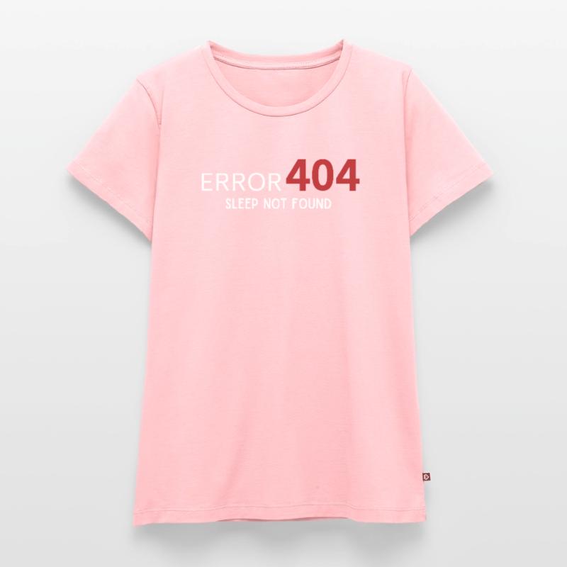 Error 404 Sleep Not Found – Pattern for Developers Women's Premium Organic T-shirt