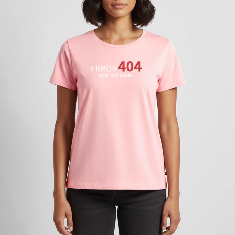 Error 404 Sleep Not Found – Pattern for Developers Women's Premium Organic T-shirt