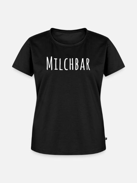 Milchbar - Frauen Premium Bio T-Shirt - Schwarz