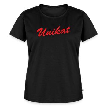 One of a kind - Women's Premium Organic T-shirt - black - Front - Selfina (174cm)