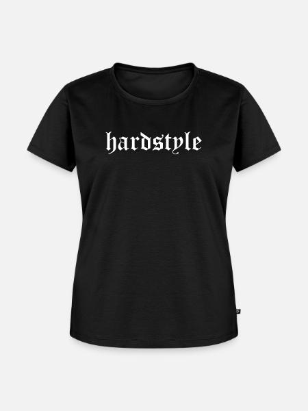 Hardstyle-Musik - Frauen Premium Bio T-Shirt - Schwarz