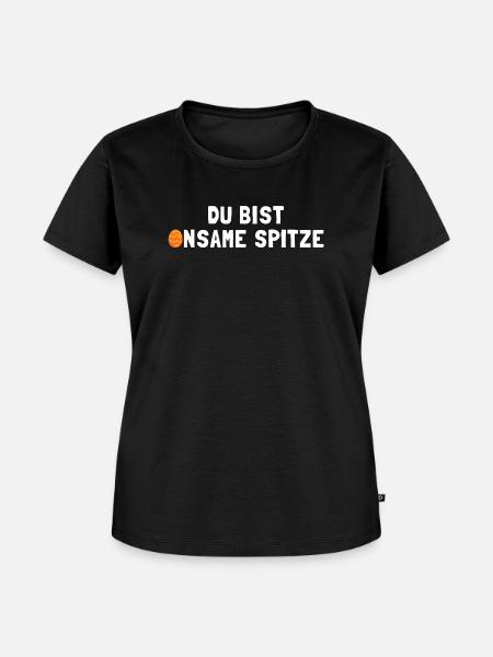 Ostern Spruch Kompliment - Frauen Premium Bio T-Shirt - Schwarz