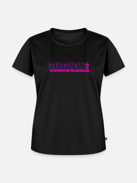 Gourgandine - Frauen Premium Bio T-Shirt - Schwarz