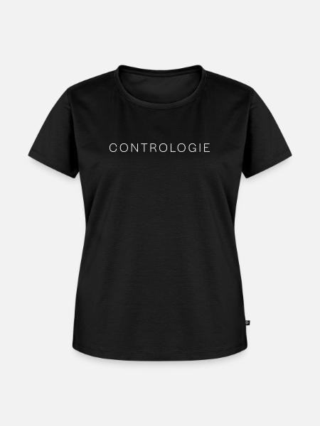Contrologie - Frauen Premium Bio T-Shirt - Schwarz
