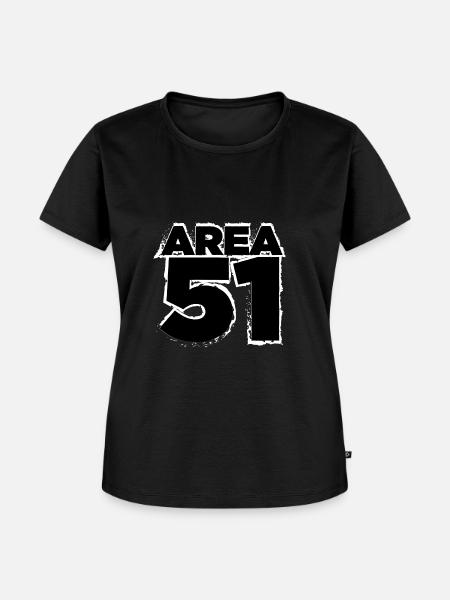 Area 51 - Design - Frauen Premium Bio T-Shirt - Schwarz