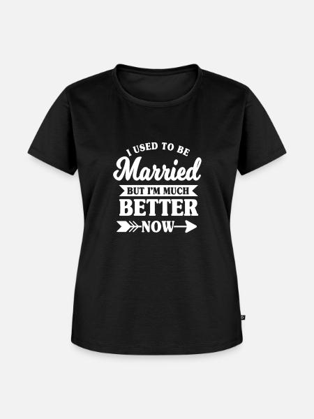Scheidung Geschenk - Frauen Premium Bio T-Shirt - Schwarz