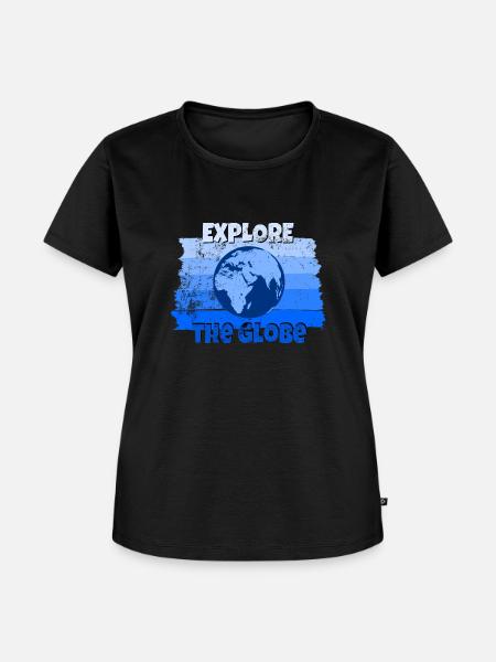 Weltreise - Frauen Premium Bio T-Shirt - Schwarz
