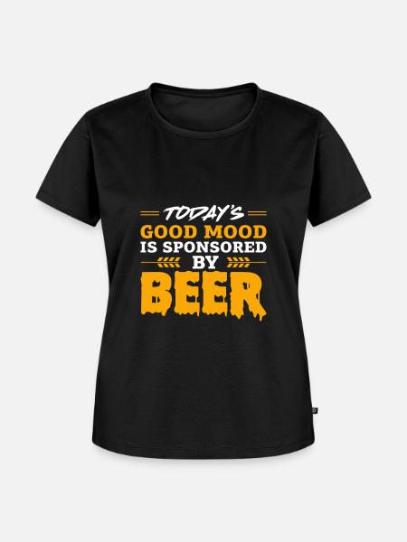 Gute Stimmung - Frauen Premium Bio T-Shirt - Schwarz