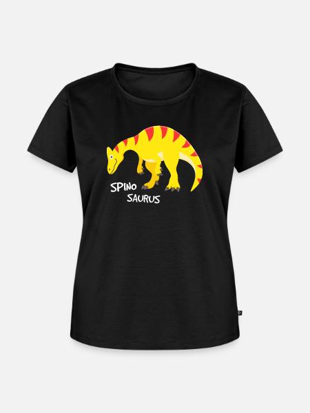 Spinosaurus - Frauen Premium Bio T-Shirt - Schwarz