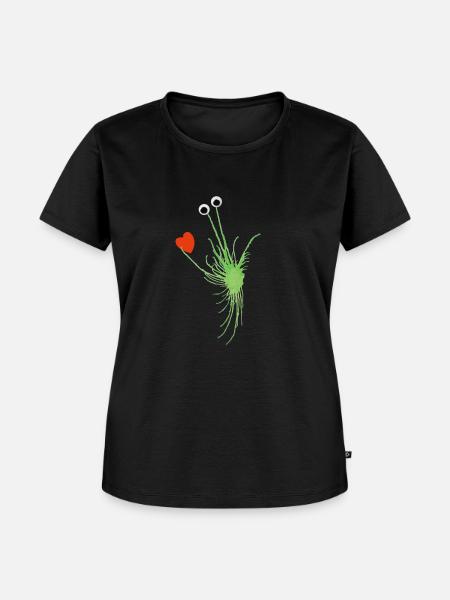 MonstRumms Love Nr.1 - Frauen Premium Bio T-Shirt - Schwarz