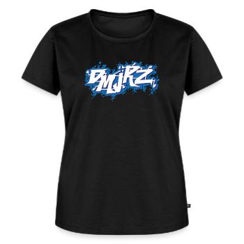 DMJRZ BRUIT - T-shirt Premium bio Femme - noir - Devant - Selfina (174cm)