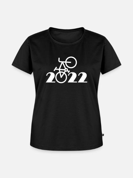 Radtour 2022 - Frauen Premium Bio T-Shirt - Schwarz