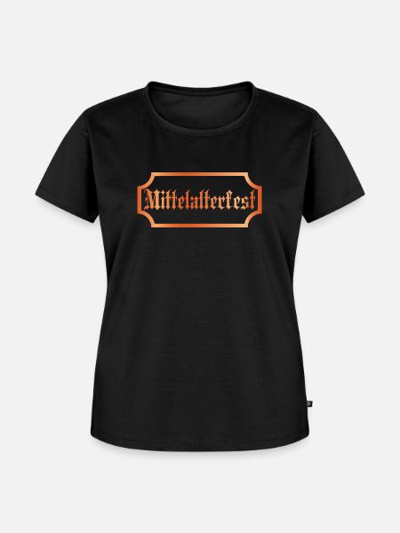 Ritter Mittelalterfest - Frauen Premium Bio T-Shirt - Schwarz