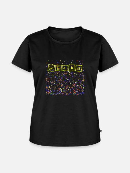 Helau - Frauen Premium Bio T-Shirt - Schwarz