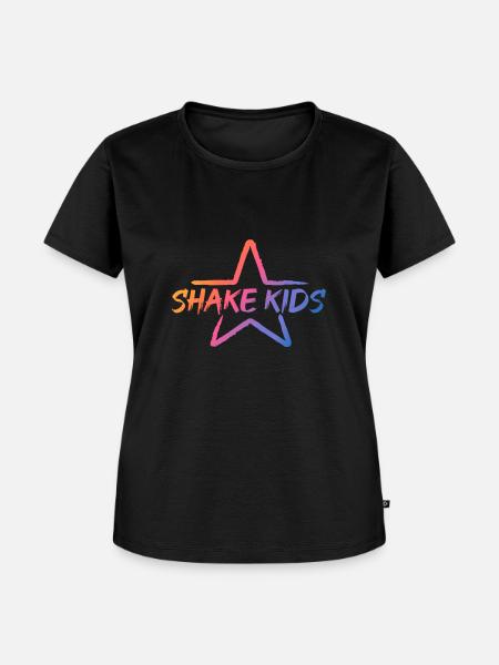 SHAKE KIDS - dein Tanzprogramm - Frauen Premium Bio T-Shirt - Schwarz