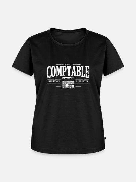 Buchhaltung - Frauen Premium Bio T-Shirt - Schwarz