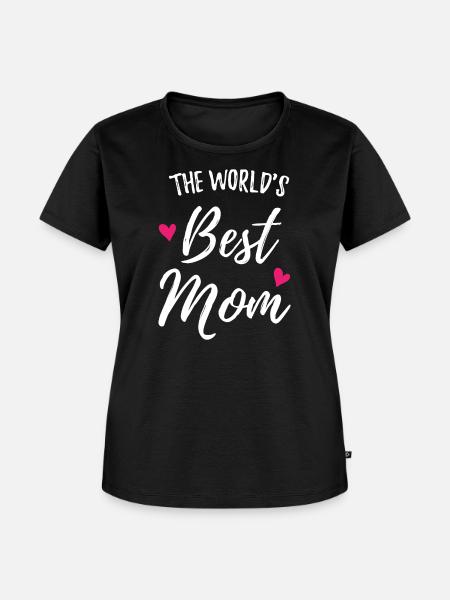 Die beste Mutter der Welt - Frauen Premium Bio T-Shirt - Schwarz