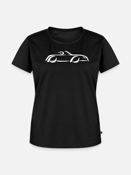 Cabrio - white - Frauen Premium Bio T-Shirt - Schwarz