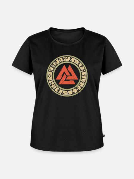 Germanen - Frauen Premium Bio T-Shirt - Schwarz