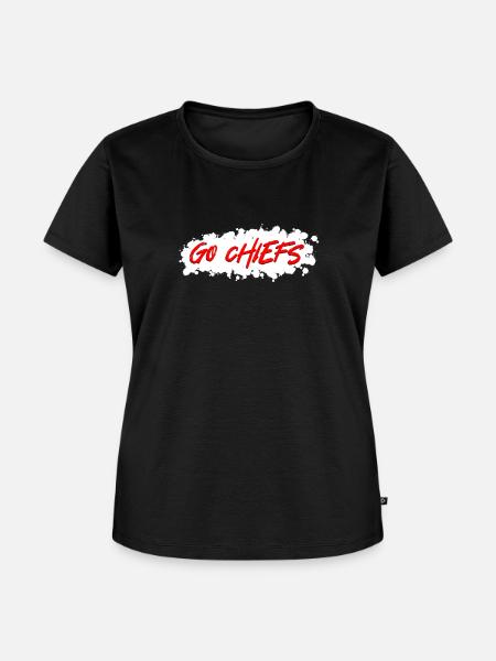 Go Chiefs - Frauen Premium Bio T-Shirt - Schwarz