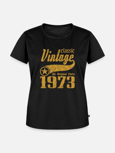 1973 - Frauen Premium Bio T-Shirt - Schwarz