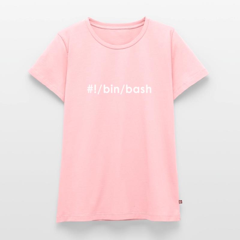 Programmeur Admin Devops Linux Bash T-shirt Premium bio Femme