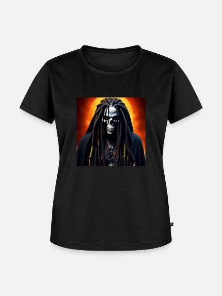 Demondrasta - Frauen Premium Bio T-Shirt - Schwarz
