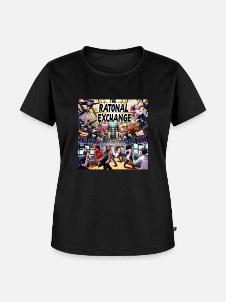 Der rationale Austausch - Frauen Premium Bio T-Shirt - Schwarz