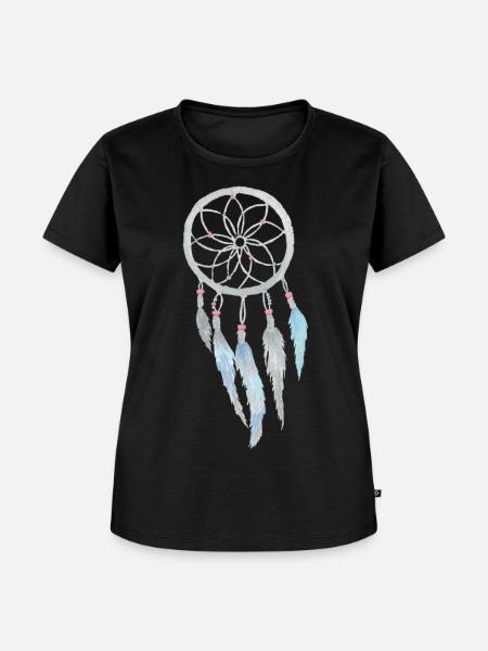 Dream catcher - Frauen Premium Bio T-Shirt - Schwarz