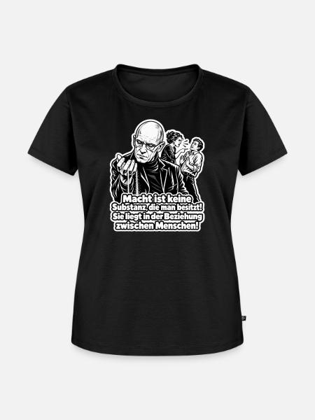 Machtbeziehungen - Frauen Premium Bio T-Shirt - Schwarz