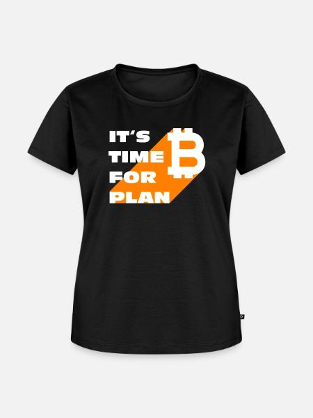 Plan B - Frauen Premium Bio T-Shirt - Schwarz