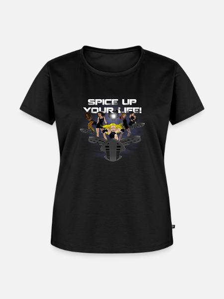 Peppen Sie Ihr Leben auf! - Frauen Premium Bio T-Shirt - Schwarz