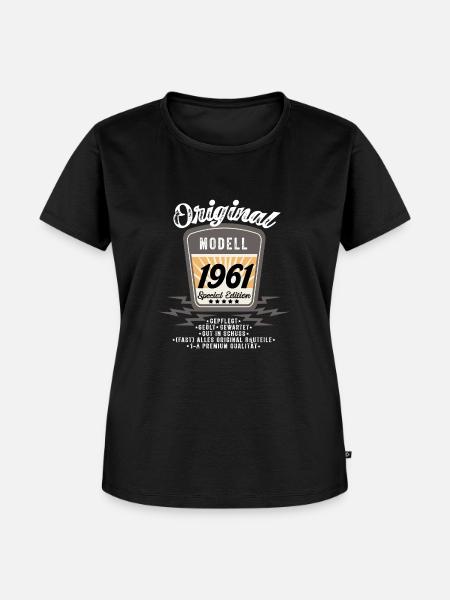 Modell 1961 - Frauen Premium Bio T-Shirt - Schwarz