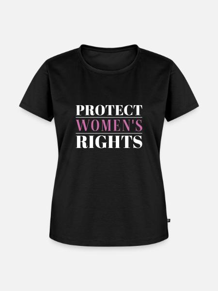 Schutz der Frauenrechte - Frauen Premium Bio T-Shirt - Schwarz