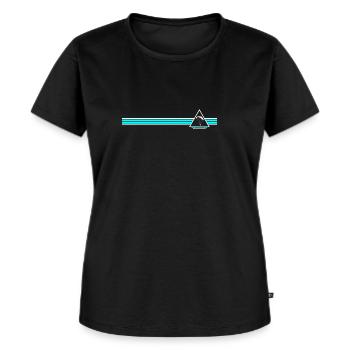 Paragliding - Frauen Premium Bio T-Shirt - Schwarz - Vorne - Selfina (174cm)