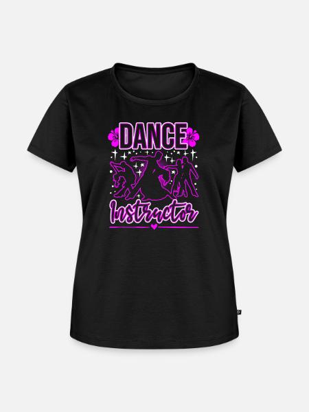 Dance Instructor - Frauen Premium Bio T-Shirt - Schwarz