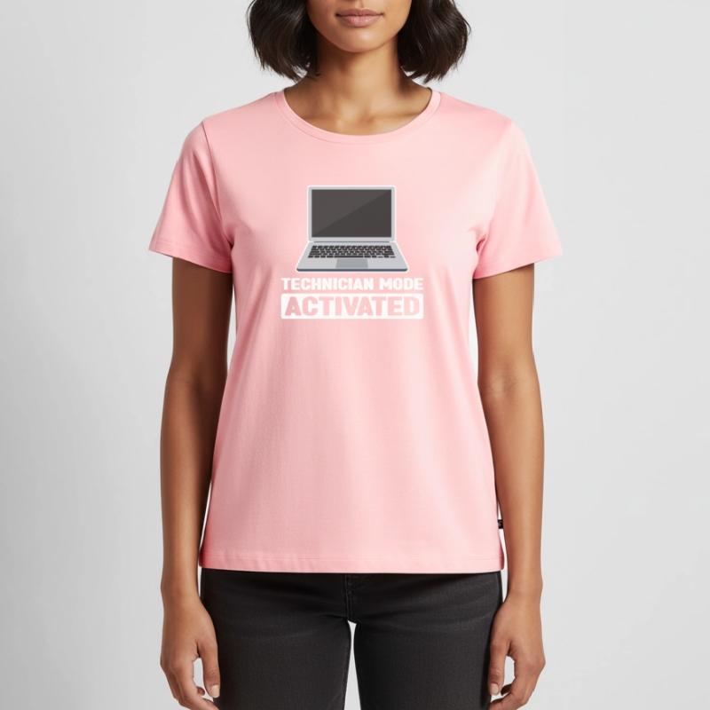 Technischer Support Computertechniker Technischer Frauen Premium Bio T-Shirt