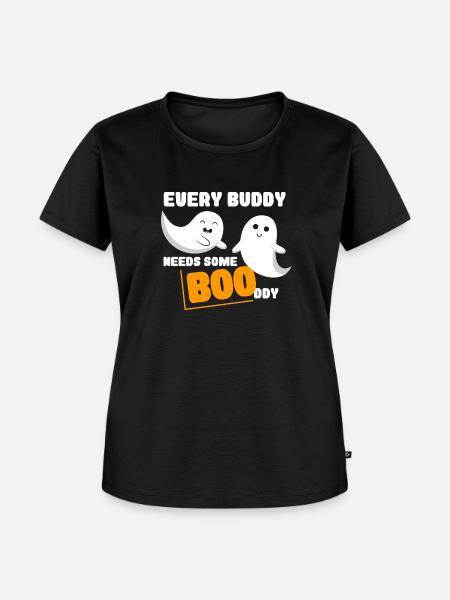 Motiv Boody 2 - Frauen Premium Bio T-Shirt - Schwarz