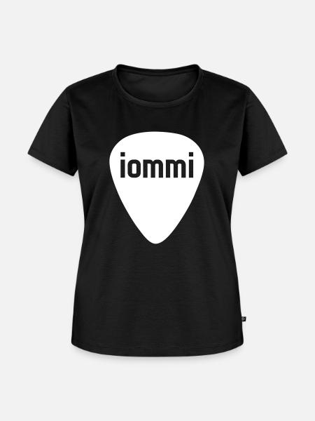 iommi - Frauen Premium Bio T-Shirt - Schwarz