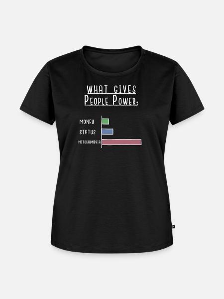 Biologie - Frauen Premium Bio T-Shirt - Schwarz
